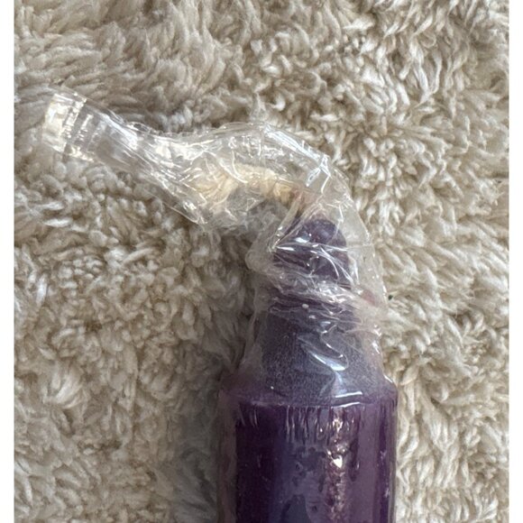 Eggplant Purple Formal Candles Taper 10" By Lancaster Colony Candle USA - Picture 5 of 7